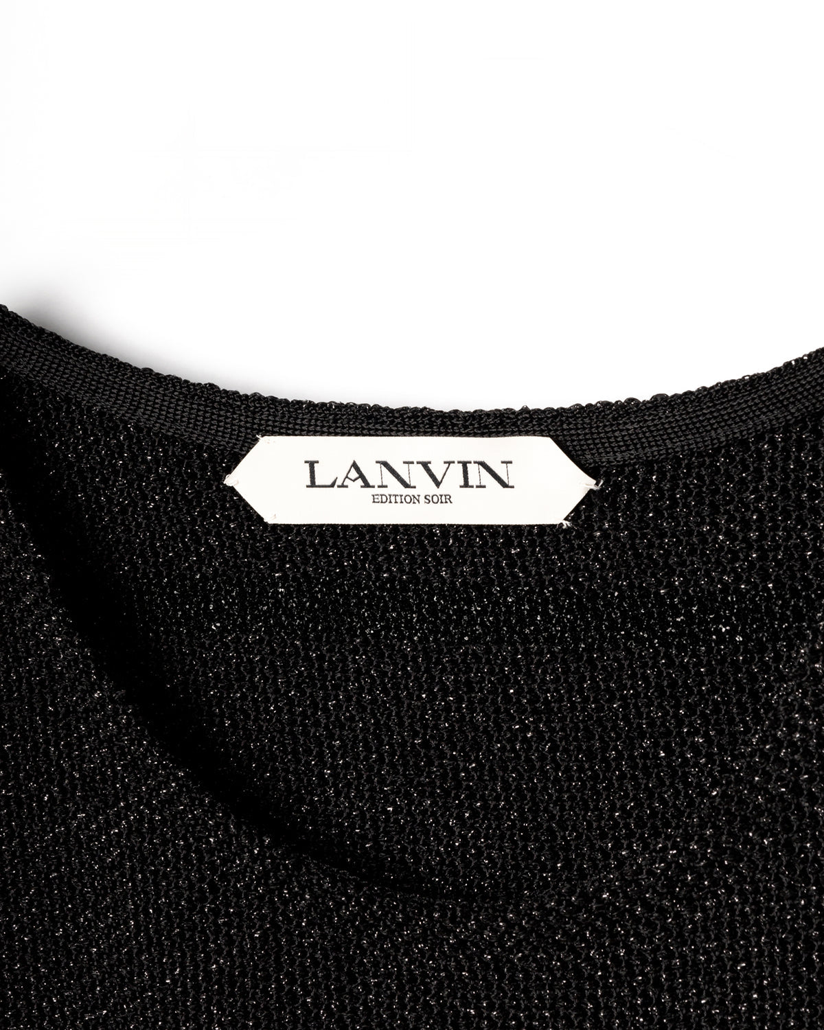 Lanvin ランバンは黒いドレスを着ています - Image 4