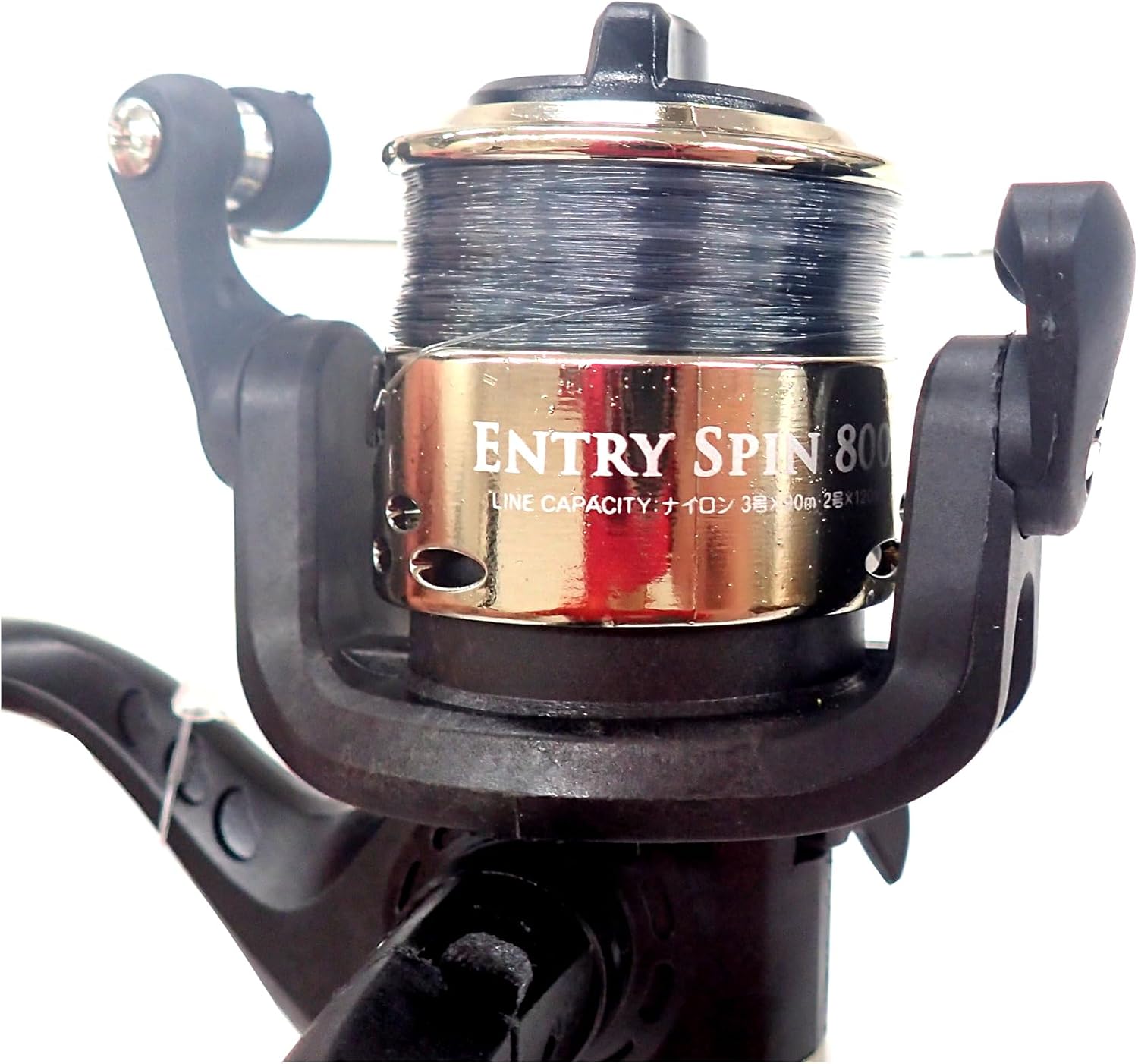 Turing Monkey(ツリングモンキー) ツリモン 糸付スピニングリール エントリースピン 800 ガンメタ