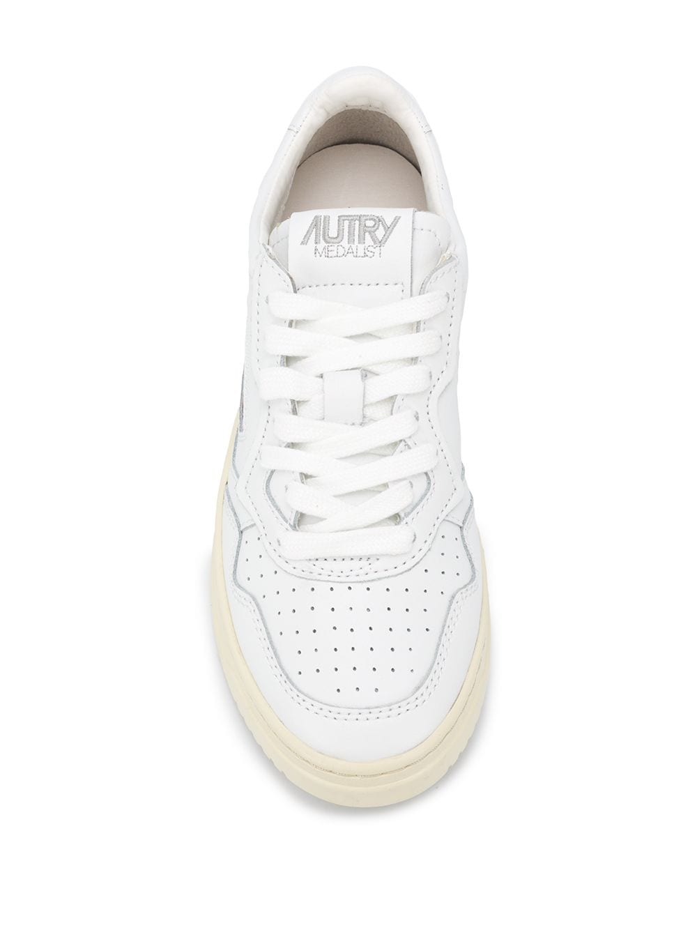 Autry Medalist Low Wom Leat/Leat Wht/Wht - Image 4