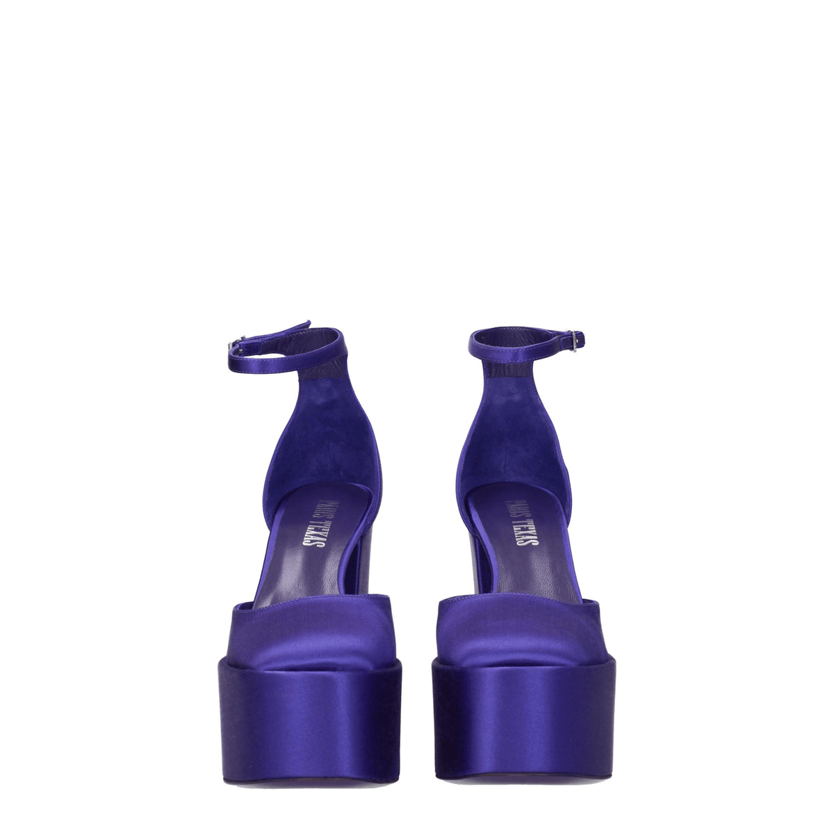 Paris パリテキサスサンダル女性サテンパープル - Image 4