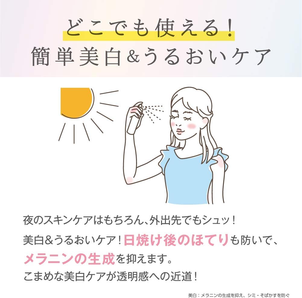 Nameraka Honpo Medicated Whitening Mist Lotion Main Unit