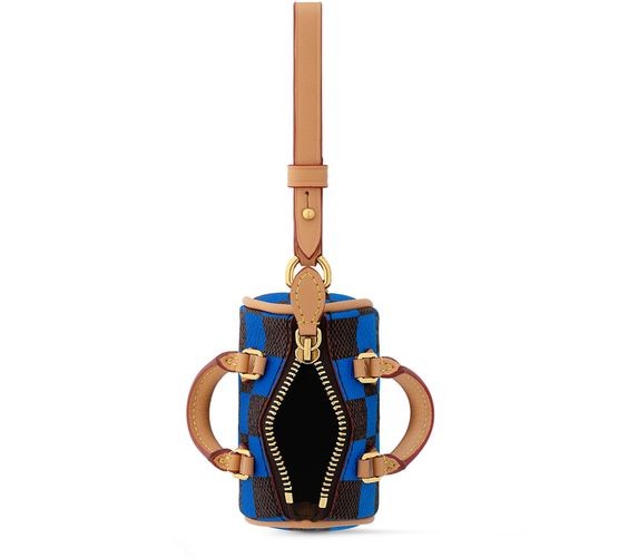 LOUIS VUITTON Damier Pop Mini Speedy Bag Charm - Image 4