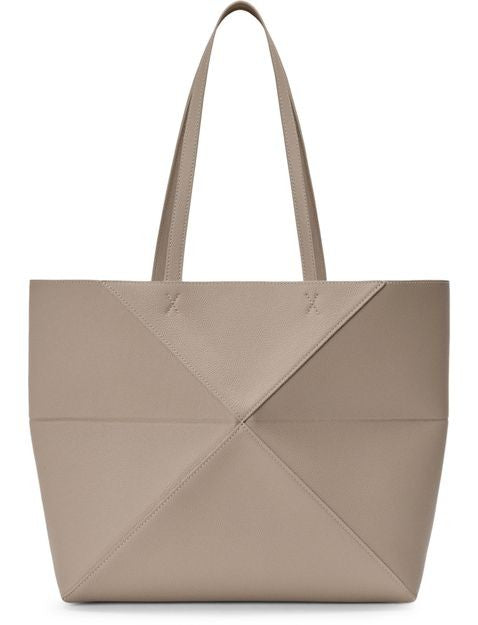 LOEWE Medium horizontal Puzzle Fold tote in soft grained calfskin - Image 4