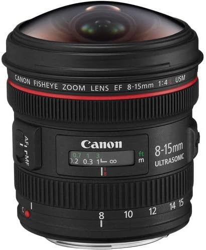 Canon EF 8-15mm f/4L Fisheye USM SLR Wide fish-eye lens Black