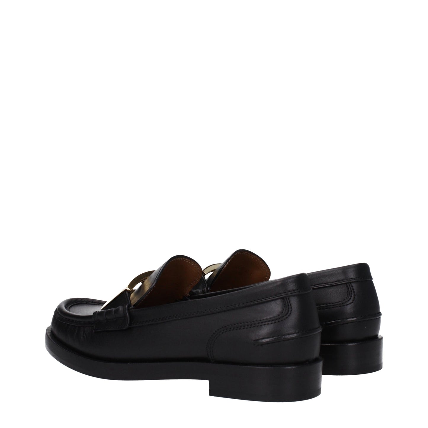 Fendi Mocassini女性スキンブラック - Image 4
