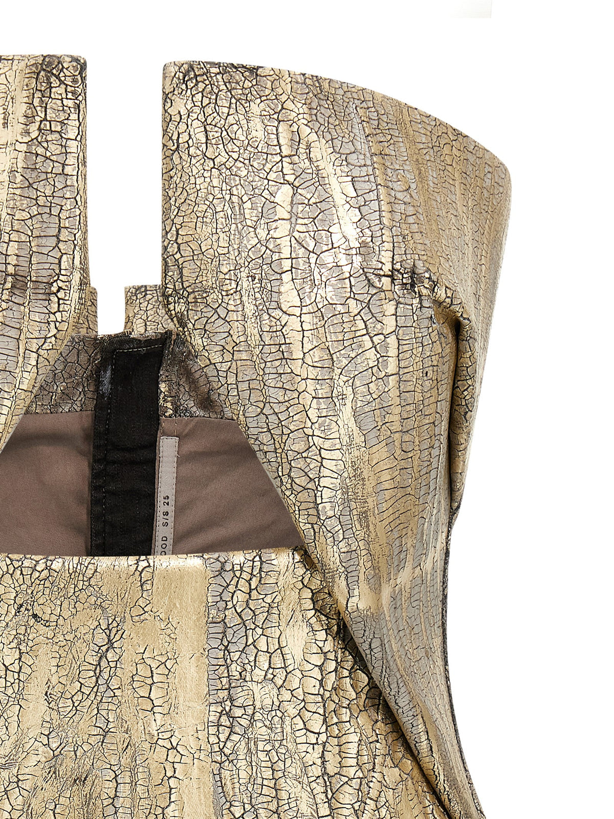 Rick リック・オーウェンズの織物プロング 'トップ - Image 4