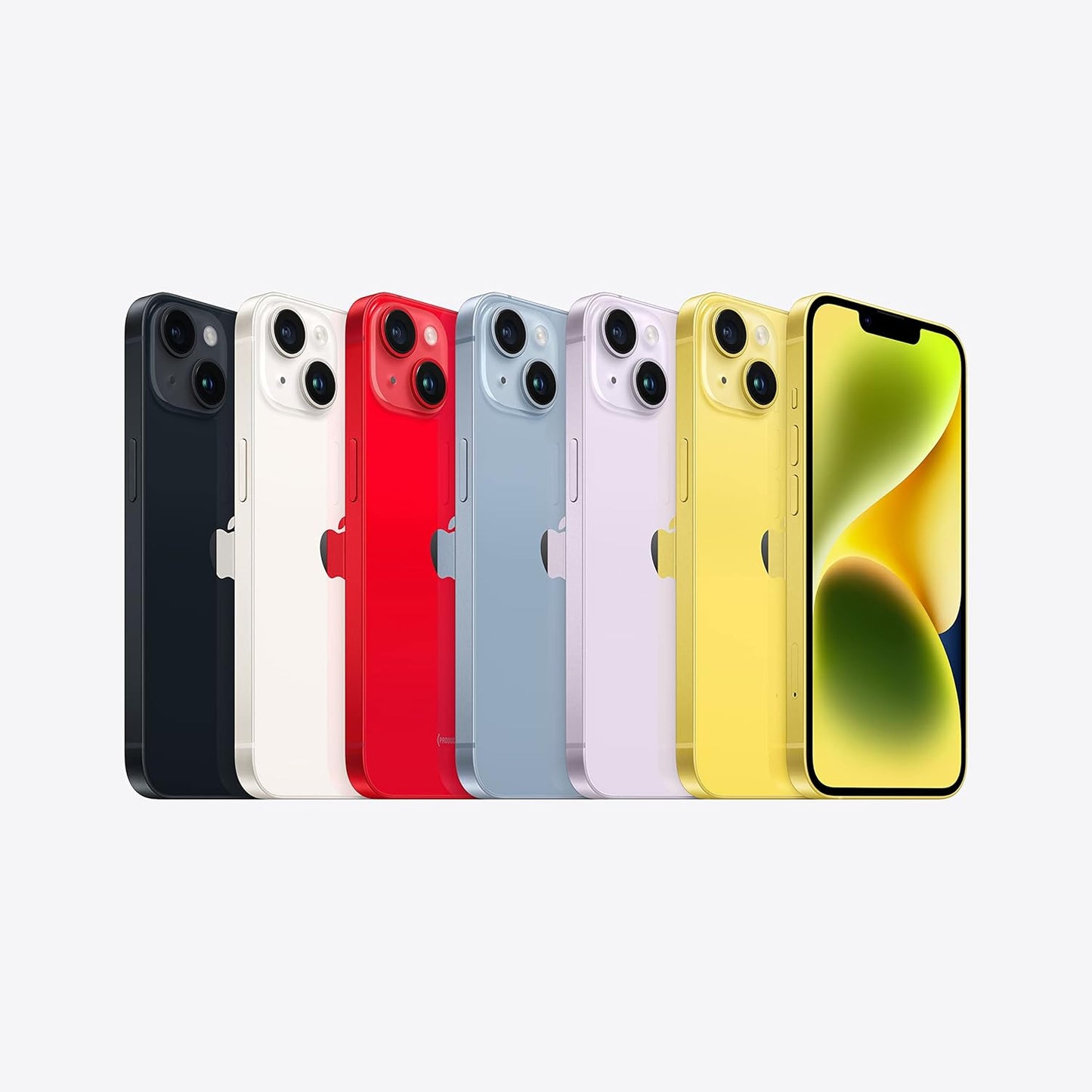 Apple iPhone 14, 128GB, Yellow, SIM-Free, 5G Compatible, Refurbished