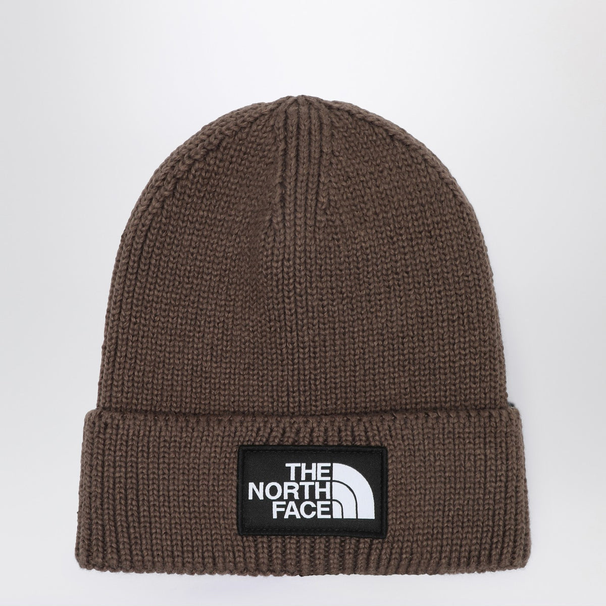 The The North Face Brown Beanie With Logo Patch - Image 4