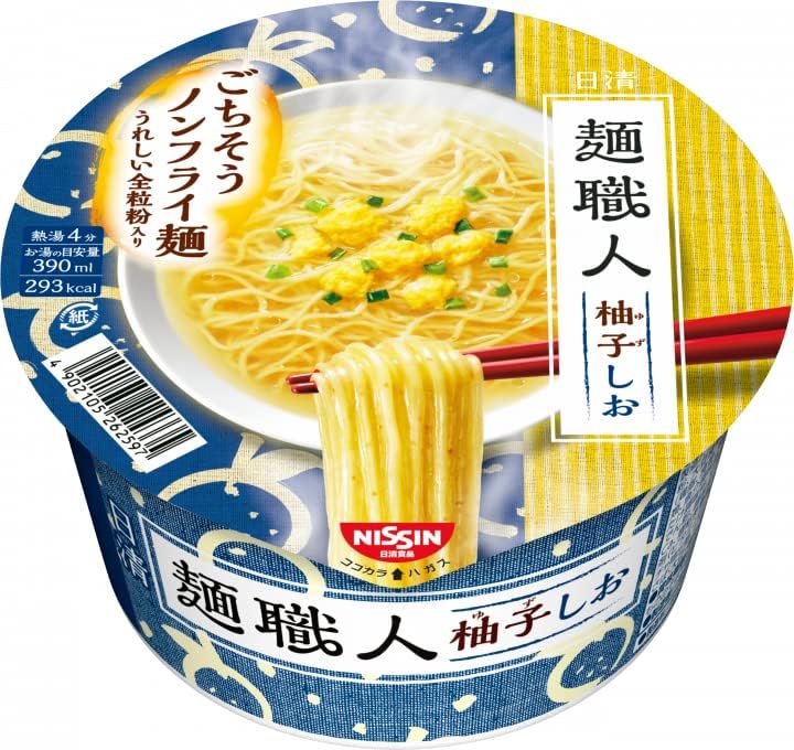 Nissin Noodle Craftsmen, 6 Types, 12 Meals Set, Original Packaging