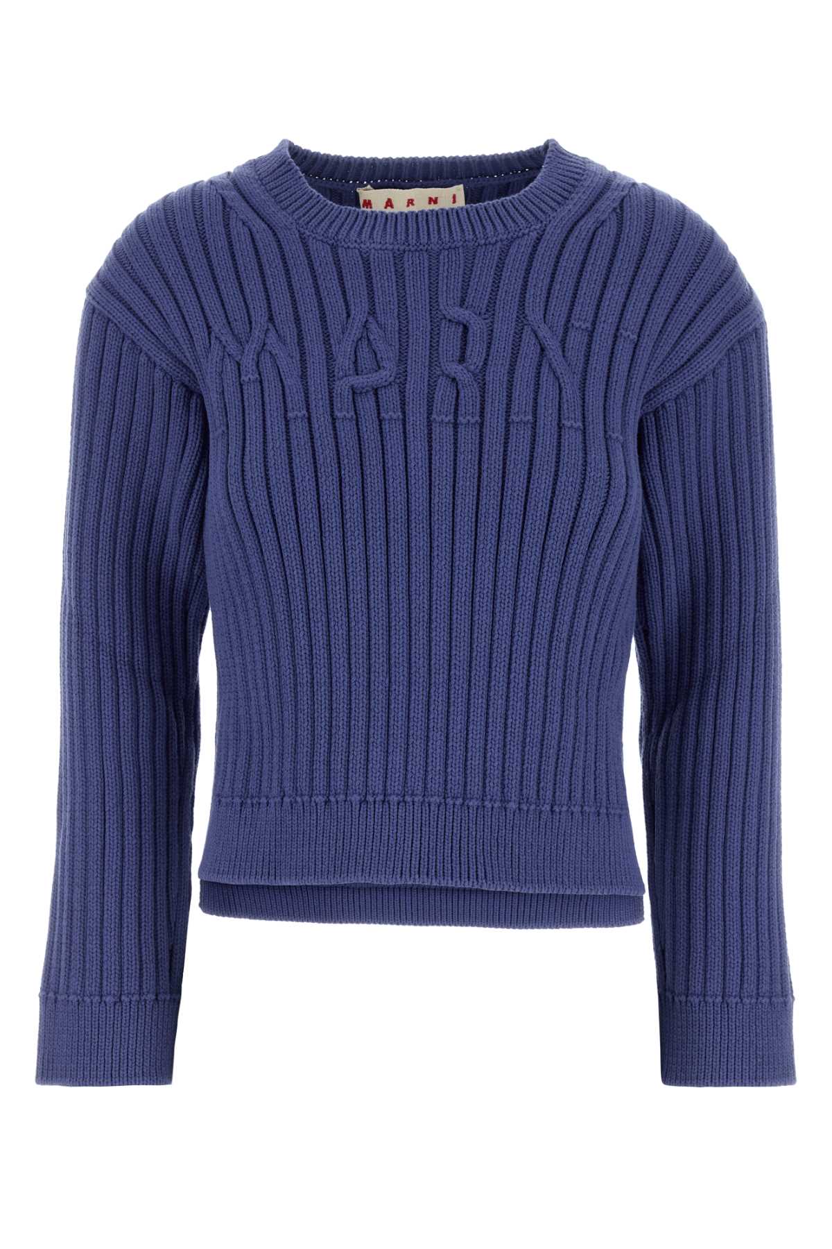 Marni Marni Cerulean Cotton Blend Seater - Image 4