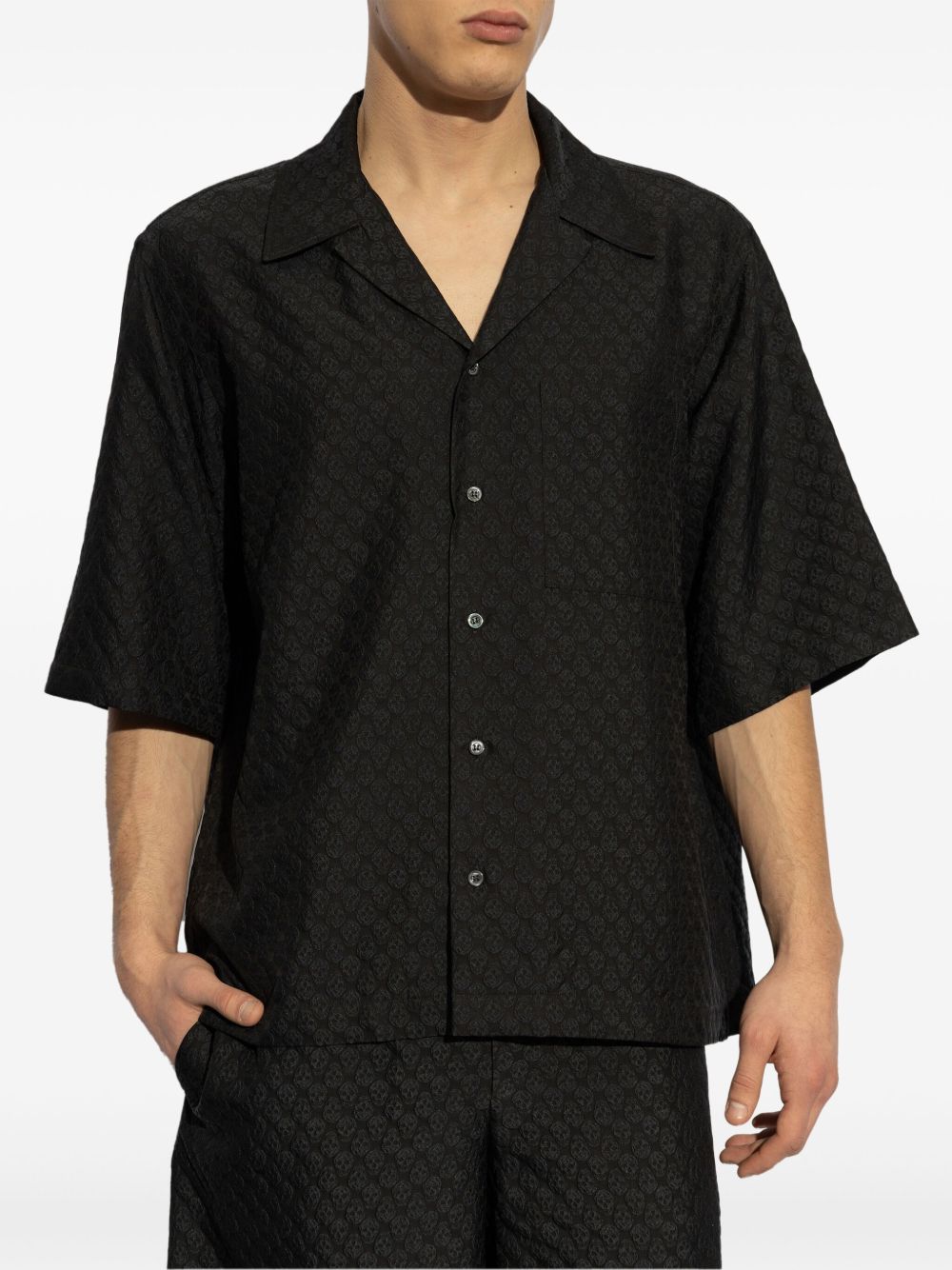 Alexander アレクサンダーMCクイーンスカルプリントシャツ - Image 4