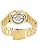 Seiko 5 Automatic Gold Dial Yellow Gold-Tone Men's Watch SNKK38J1, gold-tone, Bracelet Type