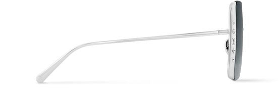 LOUIS VUITTON LV Moon Metal Square Sunglasses - Image 4