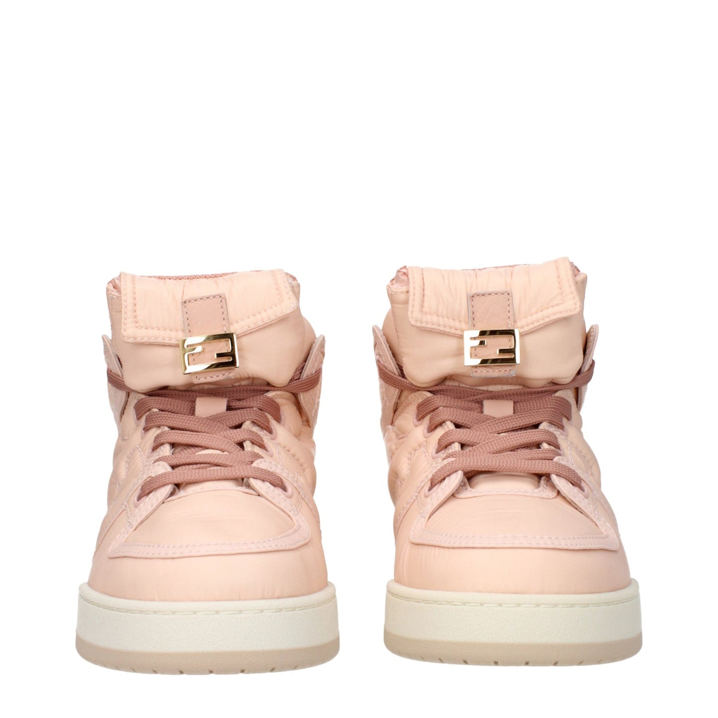 Fendi フェンディスニーカーバゲット女性ナイロンピンク/ピーチ - Image 4