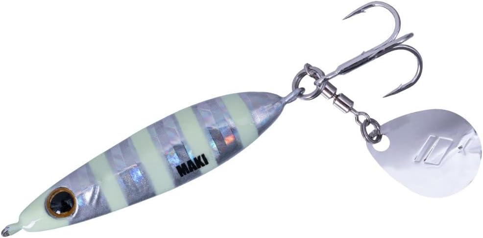 Major Craft Lure, Makijig, Micro Light Game Dedicated Blades, 0.1 oz (3 g), 0.2 oz (5 g), 0.3 oz (7 g), 0.4 oz (10 g), 0.5 oz (15 g)