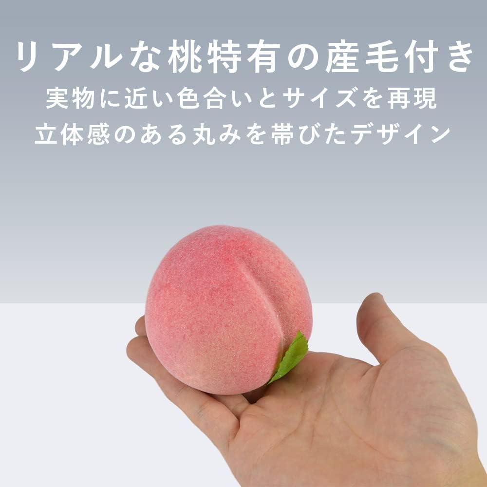 TKY Food Sample Peach Display Interior Accessories Model Display Drawing Fake Set of 8