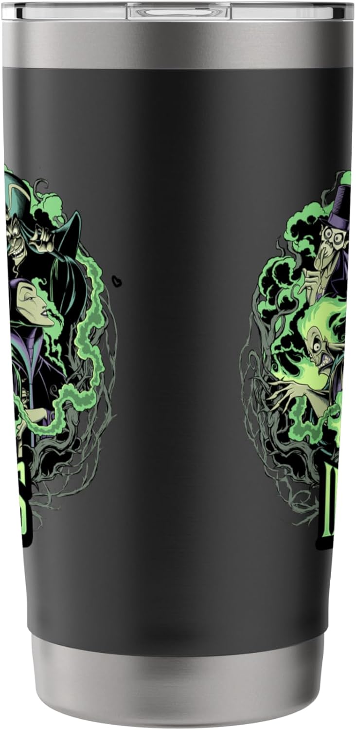 Disney Villains Infamous Evil Group - Vaso aislado de acero inoxidable