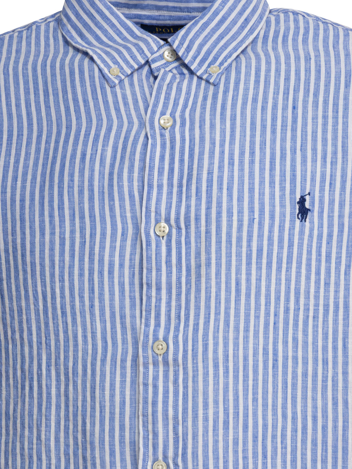 Polo ポロ ラルフローレン ストライプ リネン シャツ - Image 4