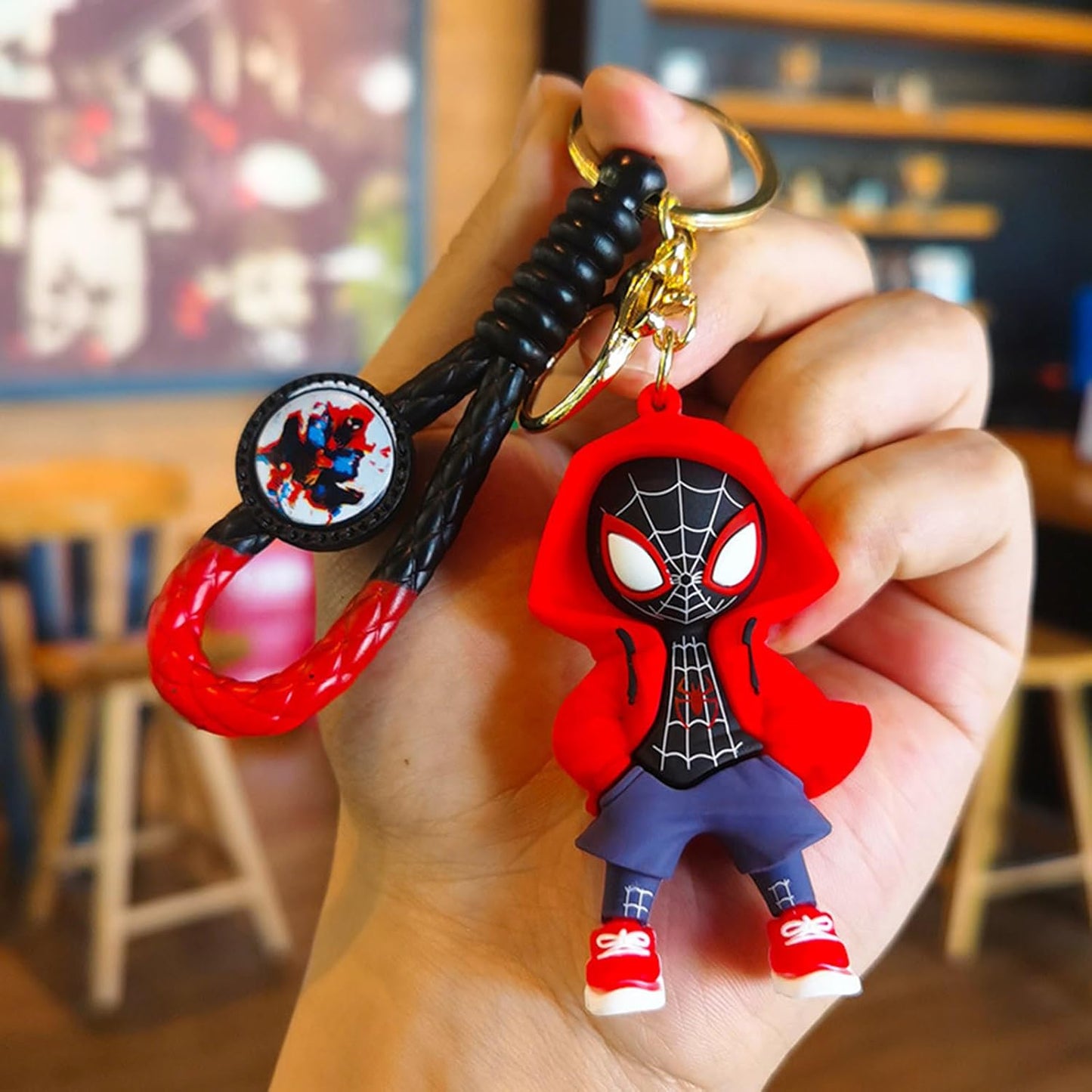 Keychain Cute Bag Charm Stylish Bicycle Key Car