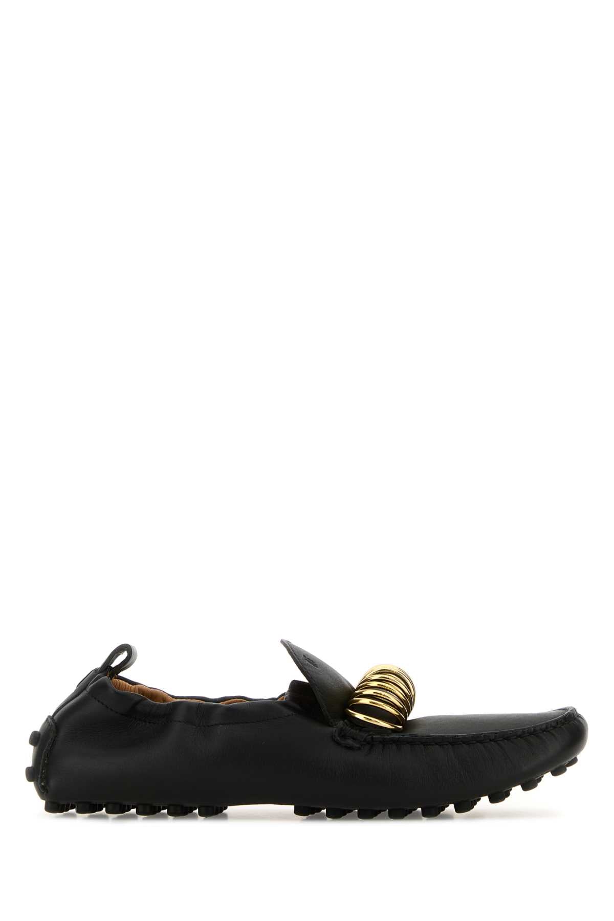 Tods トッド 'S ブラックレザーローファー - Image 4