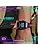 Casio DW-B5600 Wristwatch, Equipped with Bluetooth, purple/green, watch