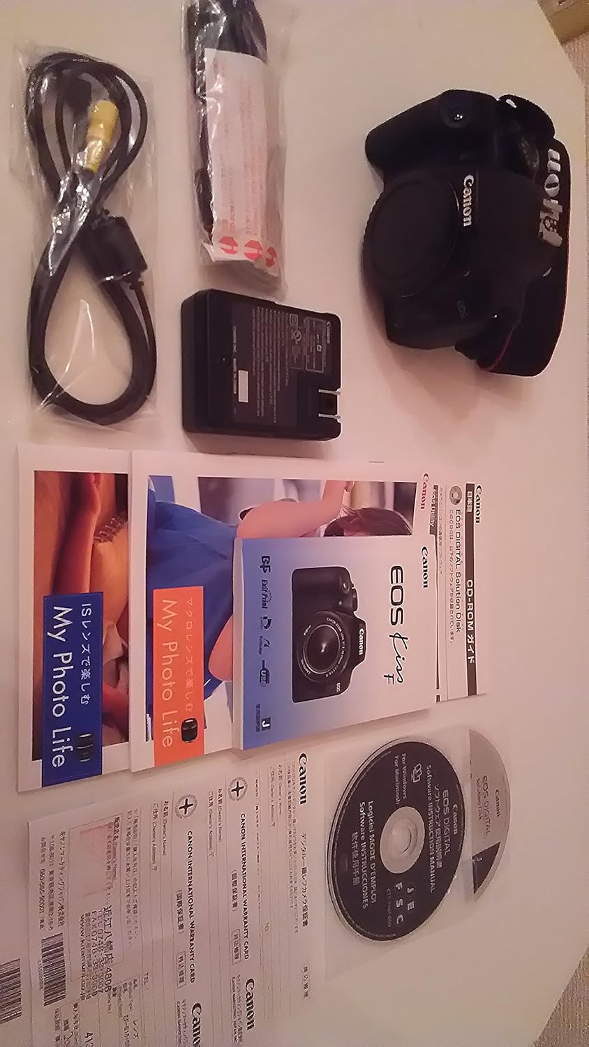 Canon DSLR EOS Kiss F Lens Kit KISSF-LKIT