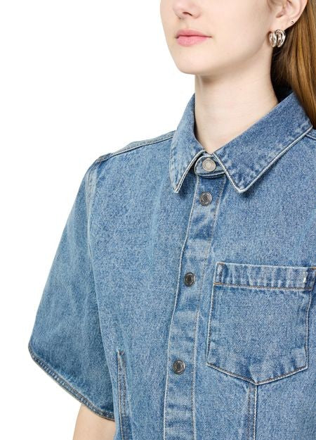 AMI PARIS 半袖 シャツドレス - Image 4