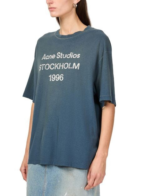 ACNE ロゴ入りTシャツ - Image 4