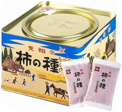 Persimmon Seed Gift Can 0.9 oz (25 g) x 12 Bags