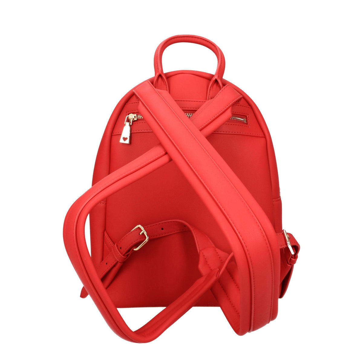 Moschino モスキーノのバックパックとベビーバッグエコ女性ポリウレタンレッド/口紅が大好き - Image 4