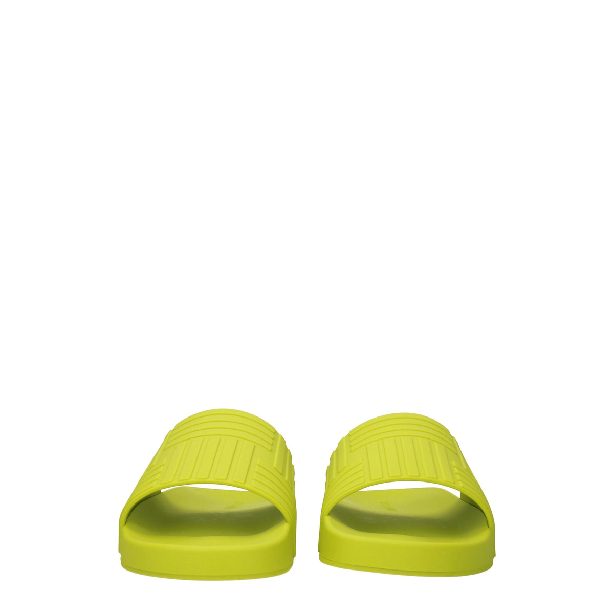 Bottega Bottega Veneta Slippers And Hooves Man Rubber Green/Kiwi - Image 4