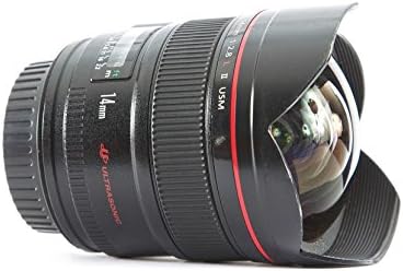Canon EF 14mm f/2.8l II USM ultra-wide Angle Fixed Lens for Canon Digital SLR Camera (Certified Refurbished)