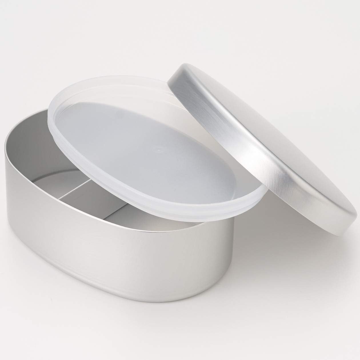 MUJI 15254620 Aluminum Lunch Box, Large, Approx. 15.2 fl oz (450 ml), Approx. 4.1 x 5.9 x 2.4 inches (10.5 x 15 x 6 cm)