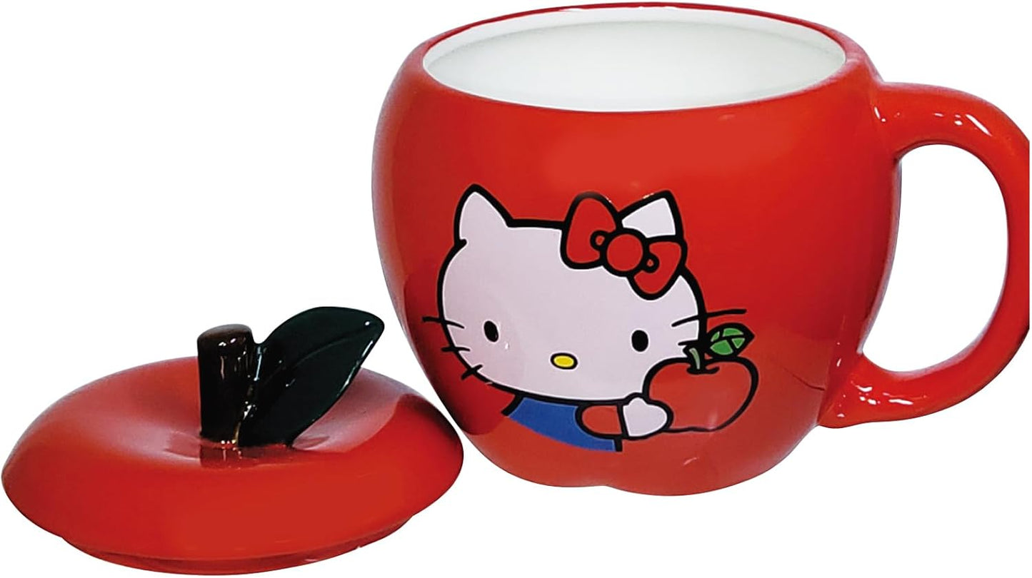 Sanrio Hello Kitty Mug, Apple Kitty Sanrio Goods, Tableware