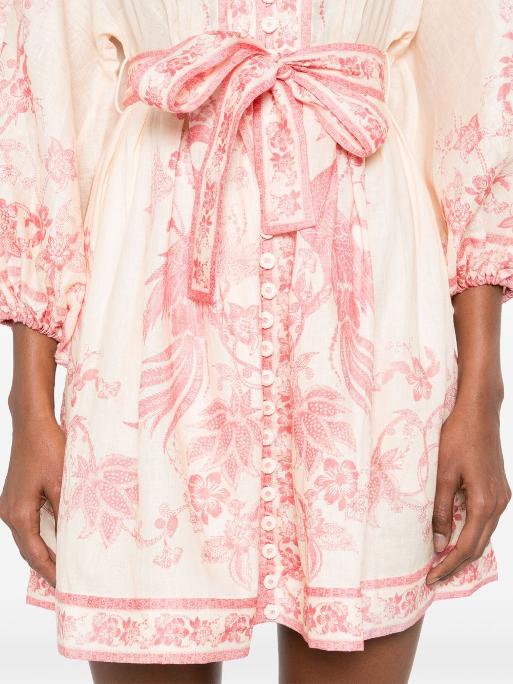 Zimmermann Zimmermannラッキープリントミニドレス - Image 4