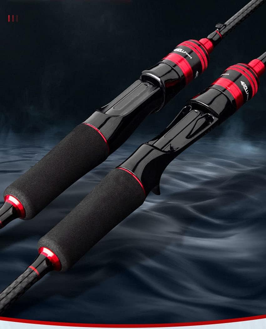 M Style Fishing Rod, Super Light Lure Rod, Sea Bass Rod, Carbon Fiber Fishing Rod, Casting, Spinning Rod, Sea Fishing Rod, Far Throw Fishing Rod, 2-Strand (Transition) 5.6 ft (1.68 M/1.8 M/2.1 M/2.4