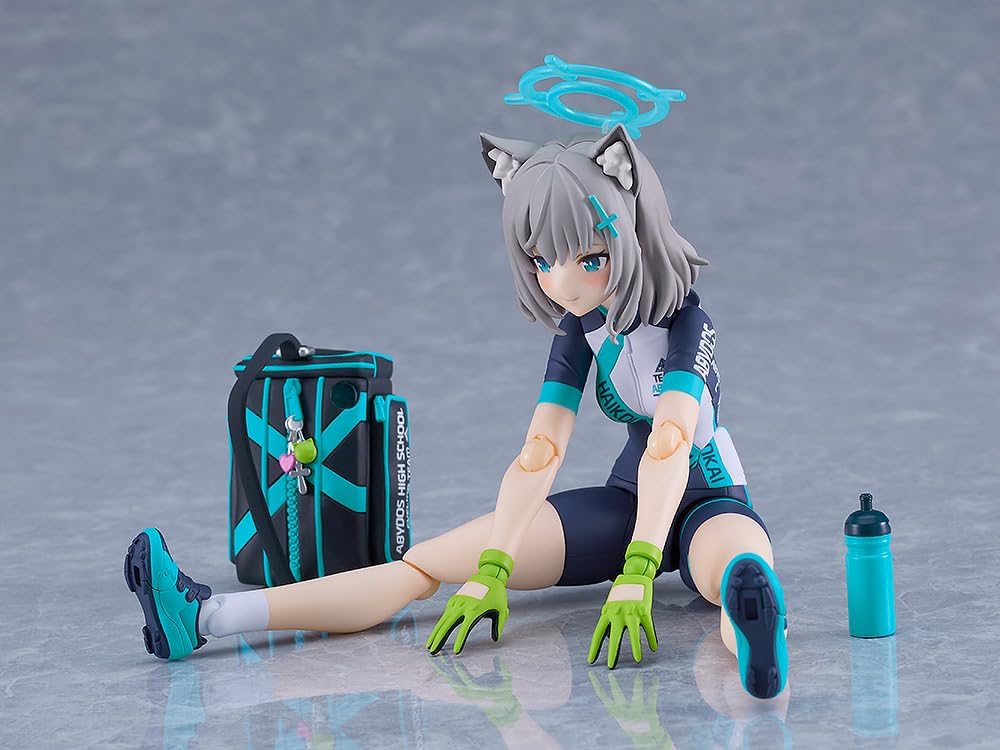 figma Blue Archive Shiroko Sand Wolf [Riding] DX Edition Non-Scale Plastic Pre-painted Action Figure