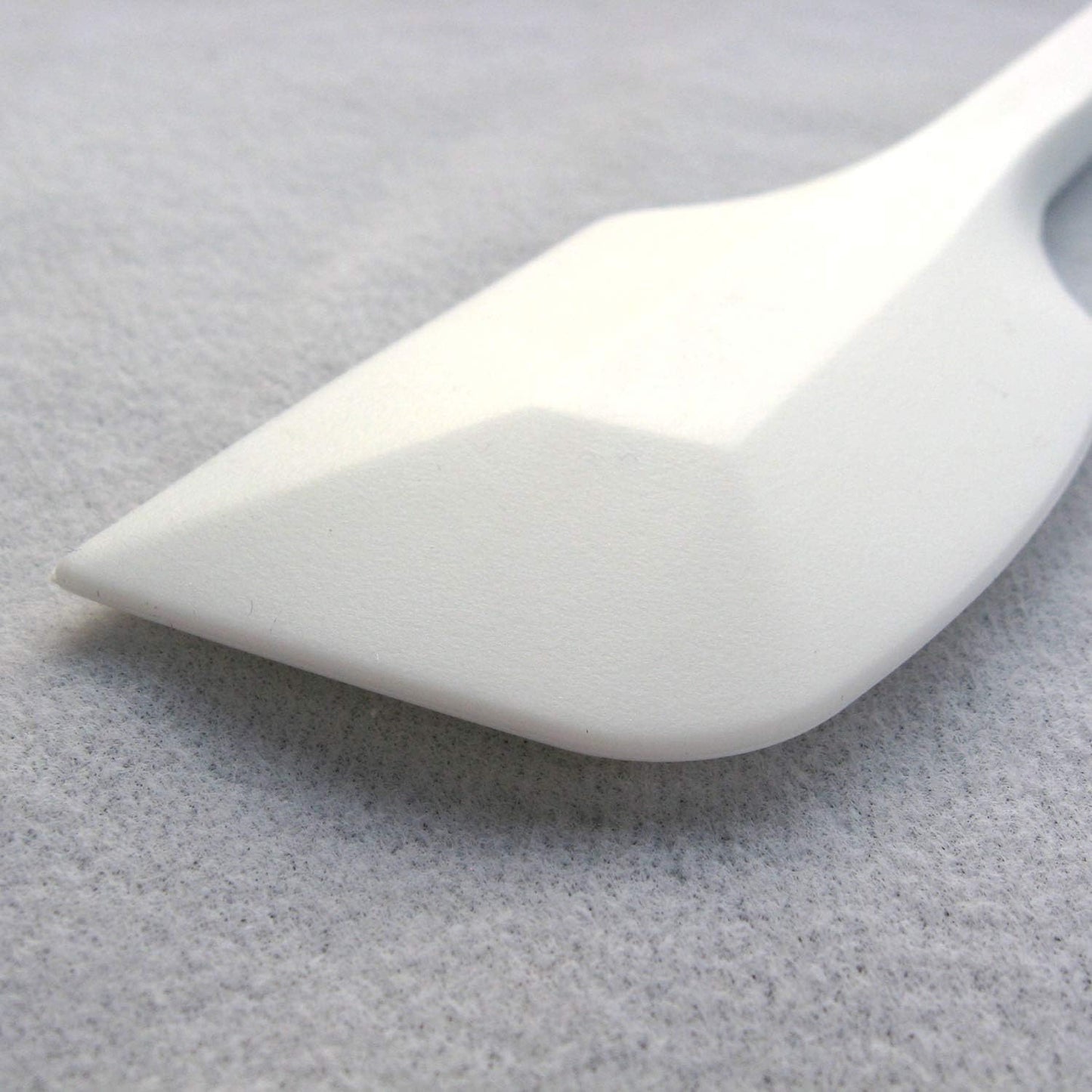 Nagao Tsubamesanjo Silicone Heat Resistant Rubber Spatula, Large, Small, Set of 2, White, One-Piece Mold, Cooking, Confectionery, Made in Japan