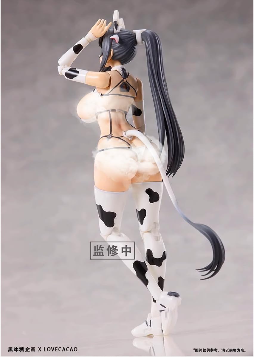 [HiPlay] 黒氷糖企画 BLACK CRYSTAL CANDY PROJECT 1/12 乳白ちゃん 乳牛娘 可動フィギュア 塗装済み 完成品