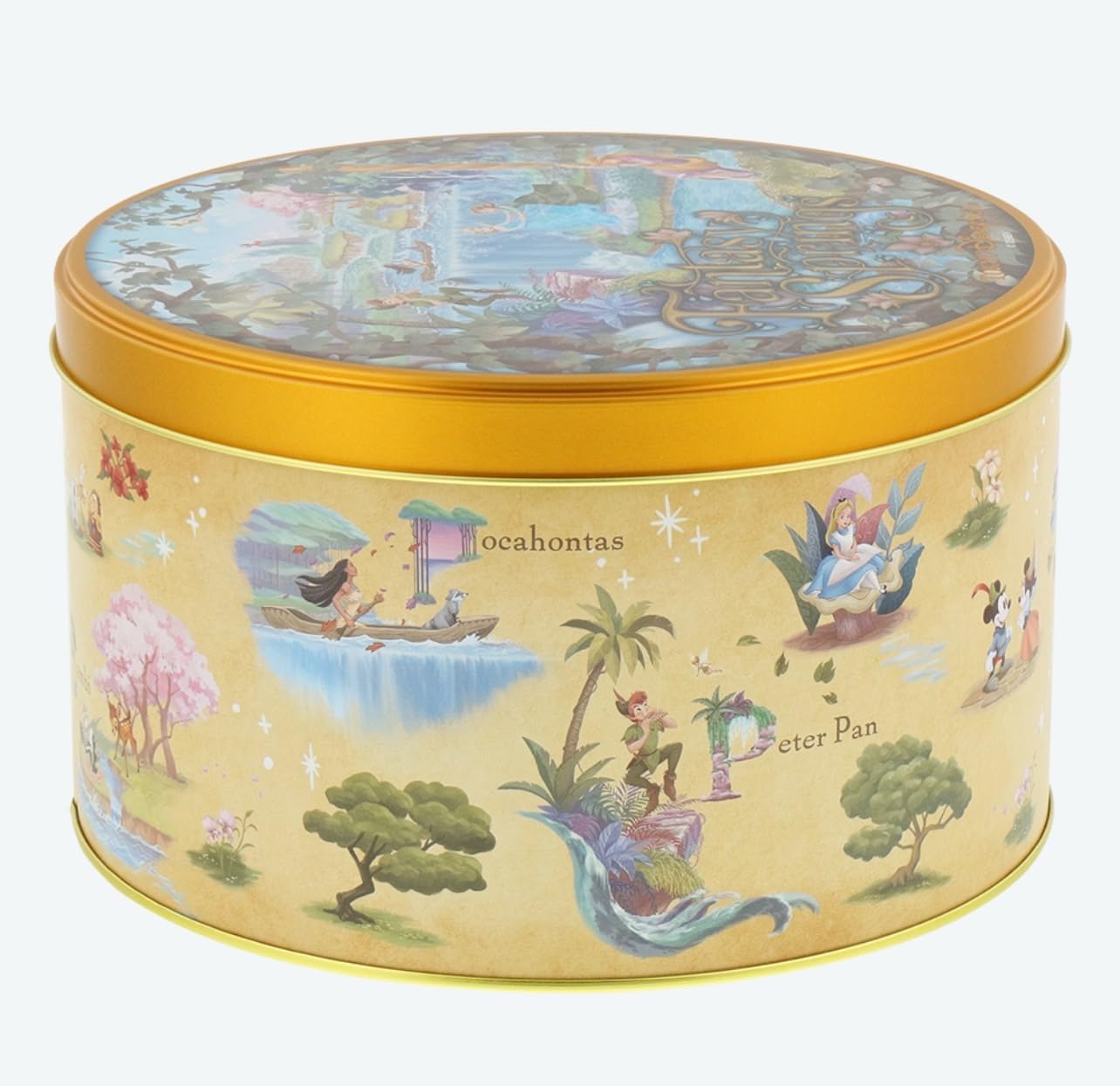 (Tokyo Disney Sea Limited, Shopping Bag Included) Pasta Snack Can "Fantasy Springs" Fantasy Springs" Amazing Beautiful World View Themed Goods [Dreaming of Fantasy Springs] TDR Sweets Souvenir Disney