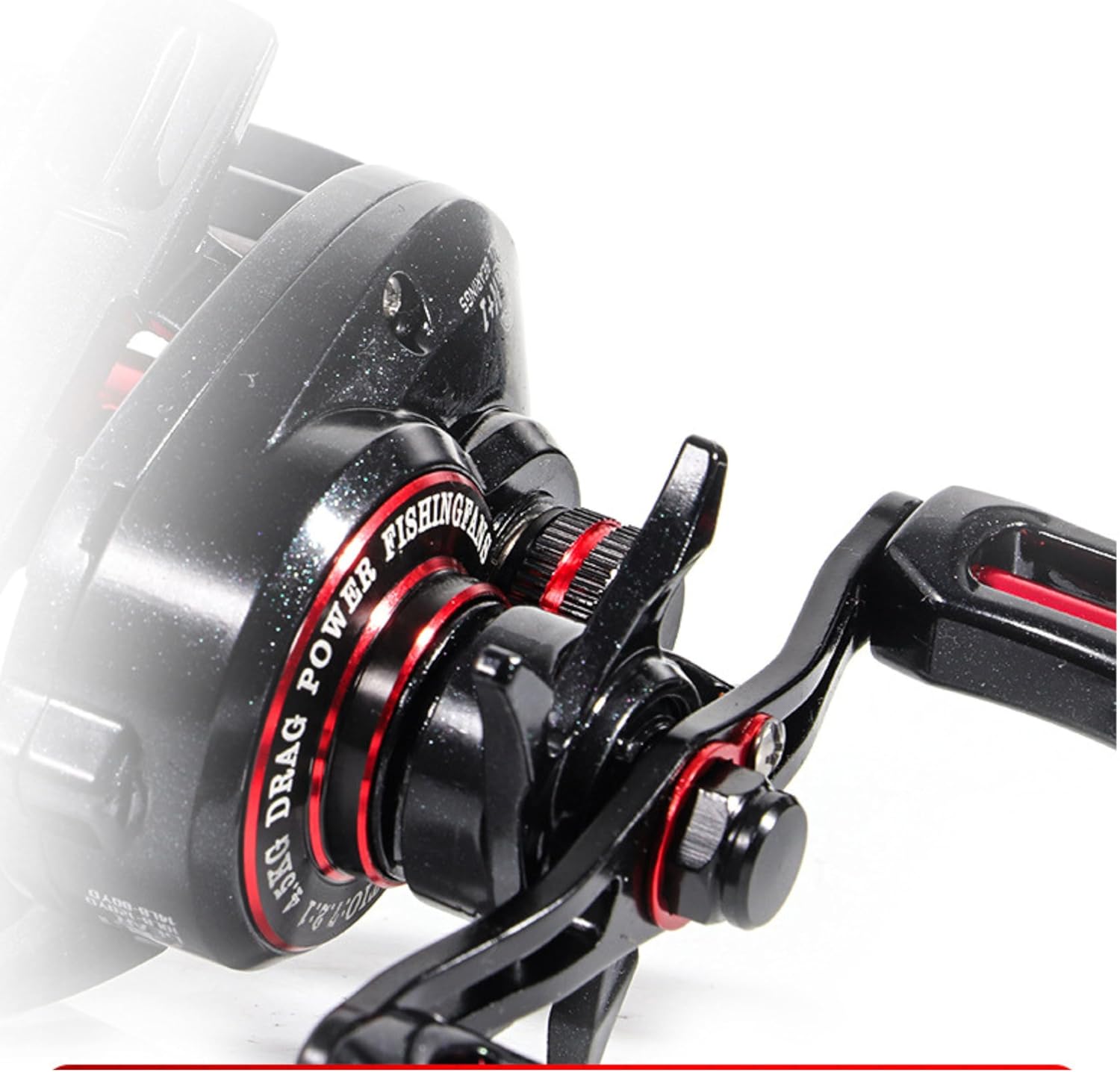 ベイトリール 右ハンドル 左ハンドル フィッシング リール 両軸リール エクストラハイギア（XG） 7.2：1 ベイトキャスティングリール 軽量 釣り 釣り具 釣り用品 [並行輸入品]