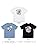 [Airin] ONE PICE 572 Men's Short Sleeve T-Shirt Luffy (M Men's/L/LL) (White/Blue/Black)
