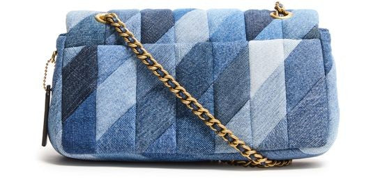 COACH Tabby 26 quilted patchwork denim shoulder bag - Image 4