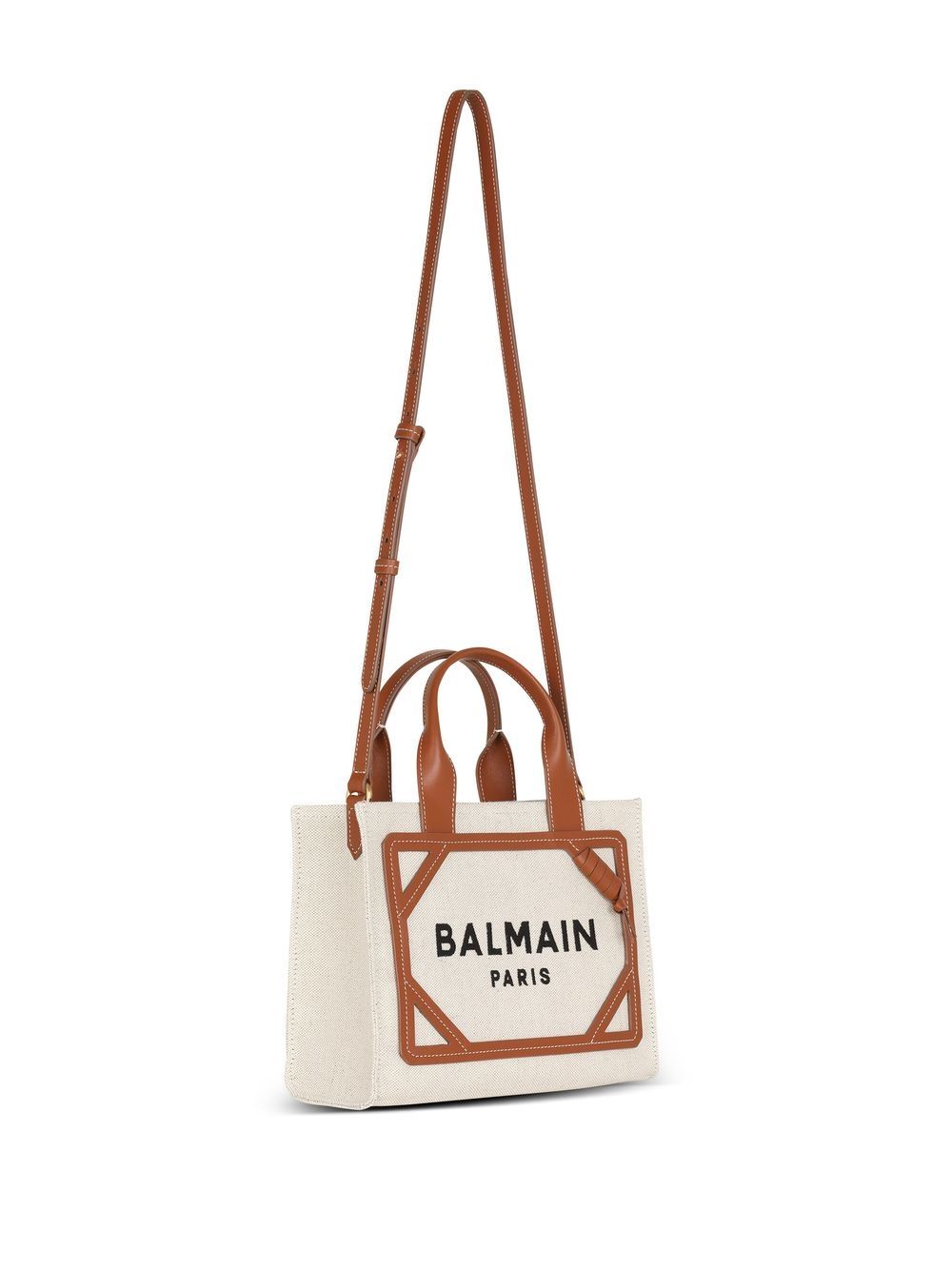 Balmain B Army Small Canvas Tote - Image 4