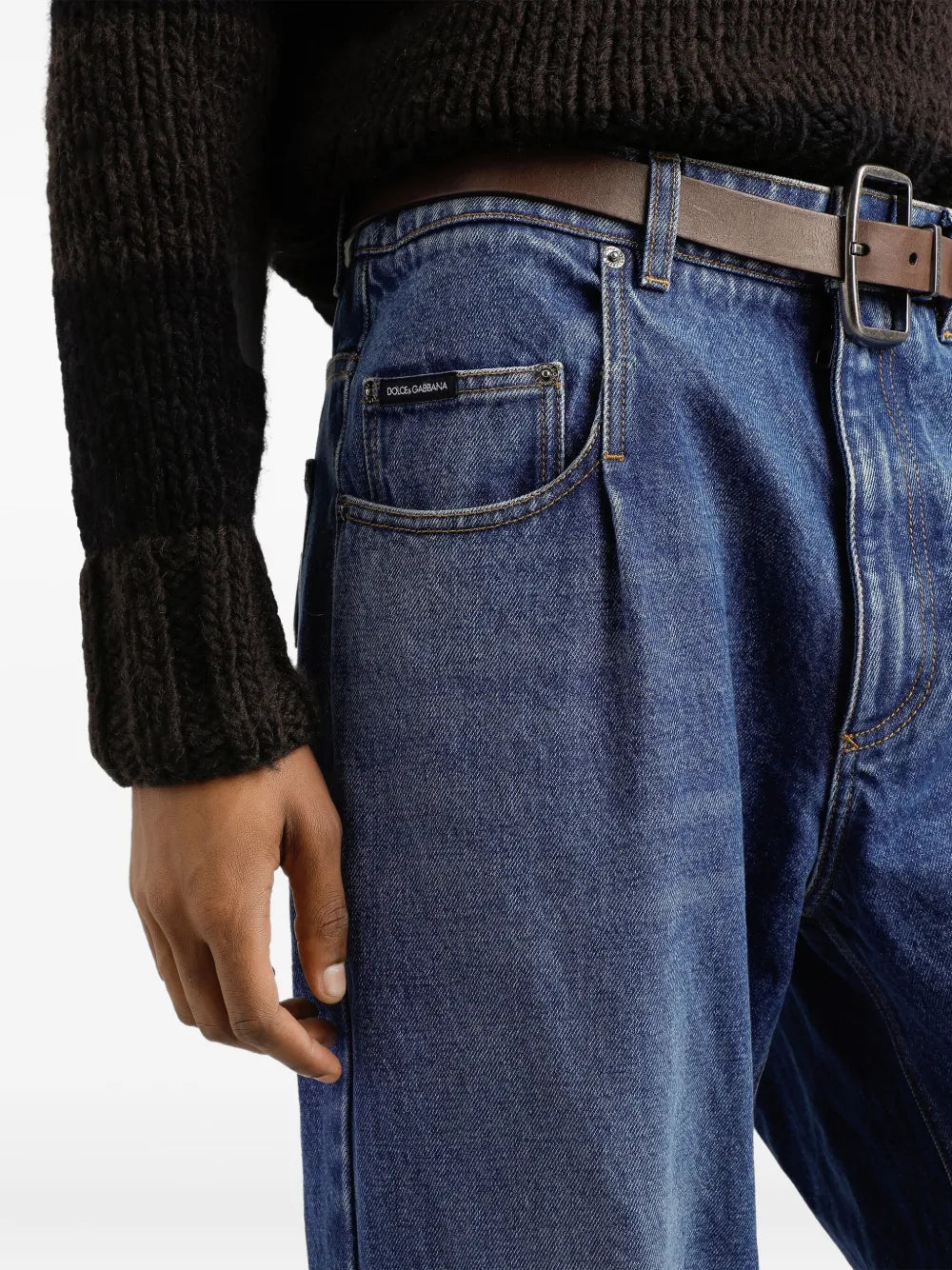 Dolce Dolce＆Gabbana Jeans With LogoAptiqué - Image 4