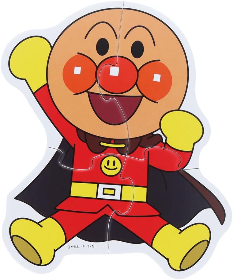 Sun-Star Stationery Sokaike! Anpanman First Jigsaw Puzzle Step 1 Red 5280009B