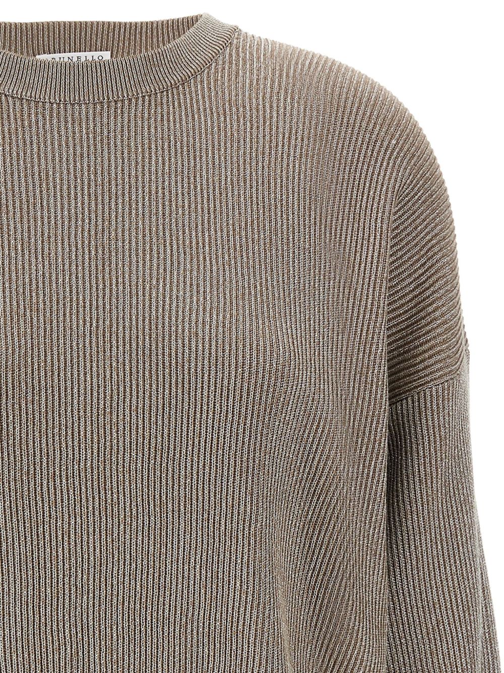 Brunello Cucinelli Cotton Crewneckセーター - Image 4