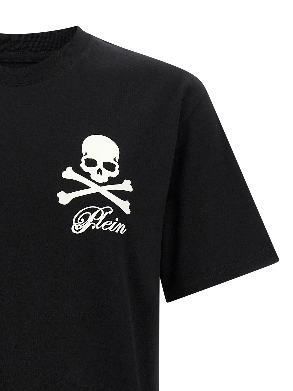 Philipp Philipp Plein 'Skull＆Bones'プリントTシャツ - Image 4