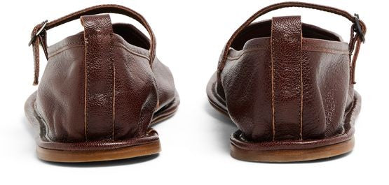 HEREU Dansa フレキシブル シャイニー バレリーナシューズ - Image 4