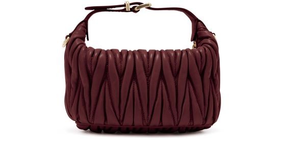 MIU MIU Quilted nappa leather pouch - Image 4